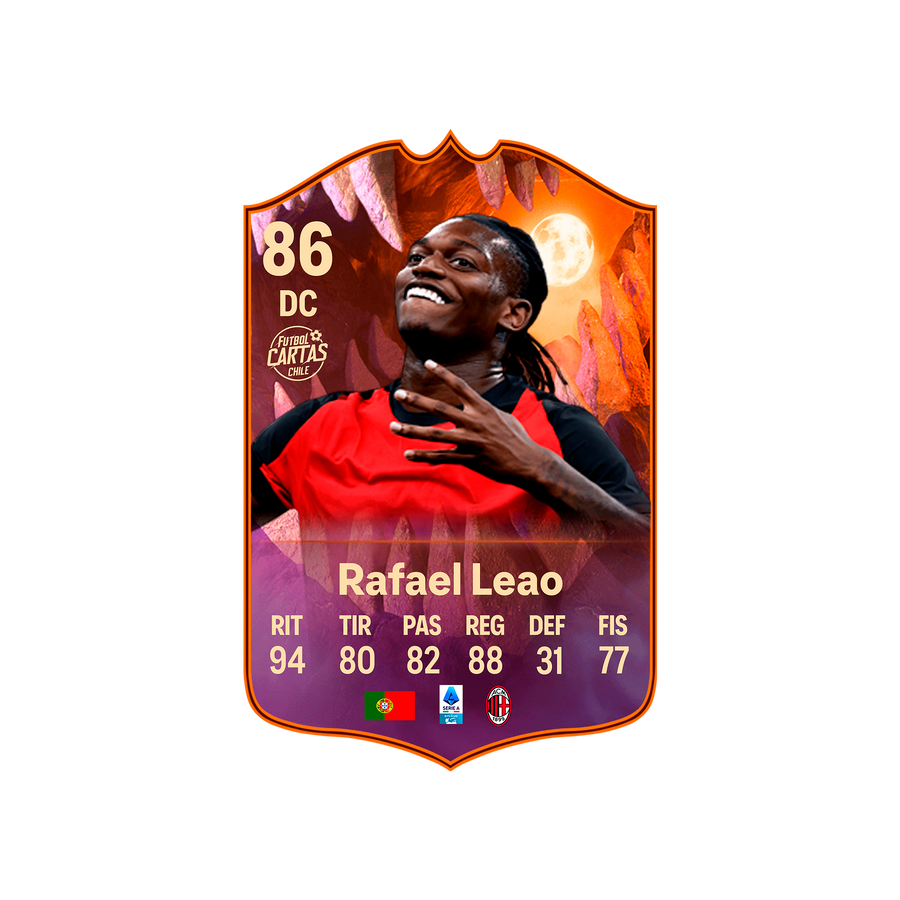 Carta de fútbol personalizada