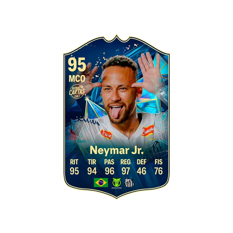 Carta de fútbol personalizada