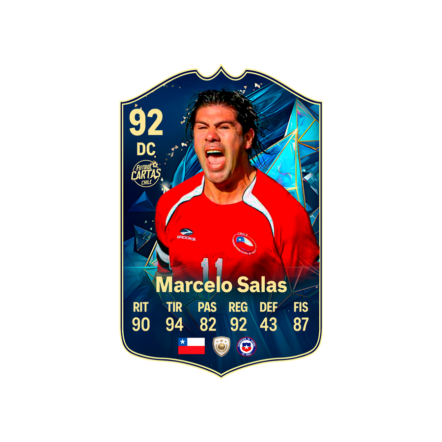 Carta de fútbol personalizada