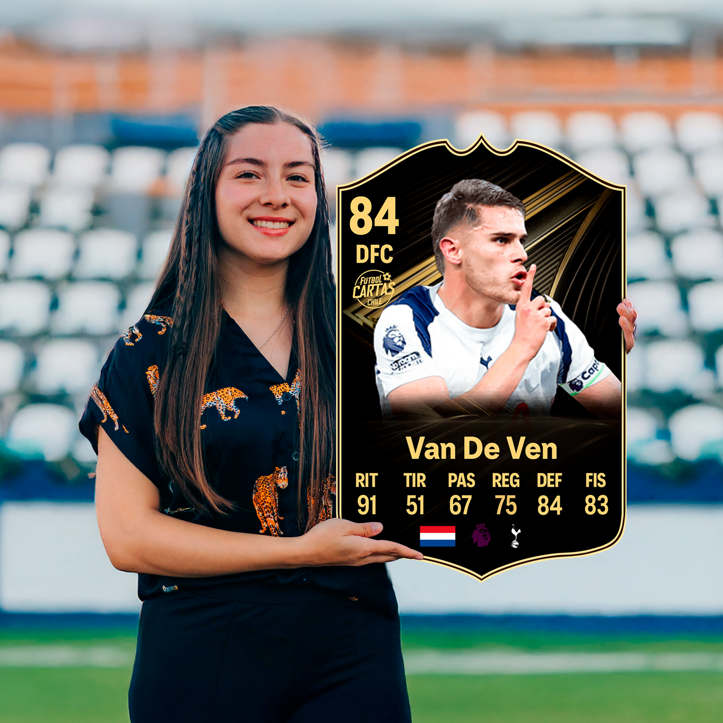 Carta Van de Ven TOTW FC 26 carta sola