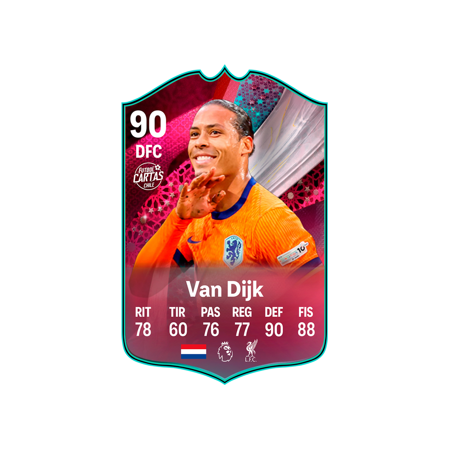 Carta de fútbol personalizada