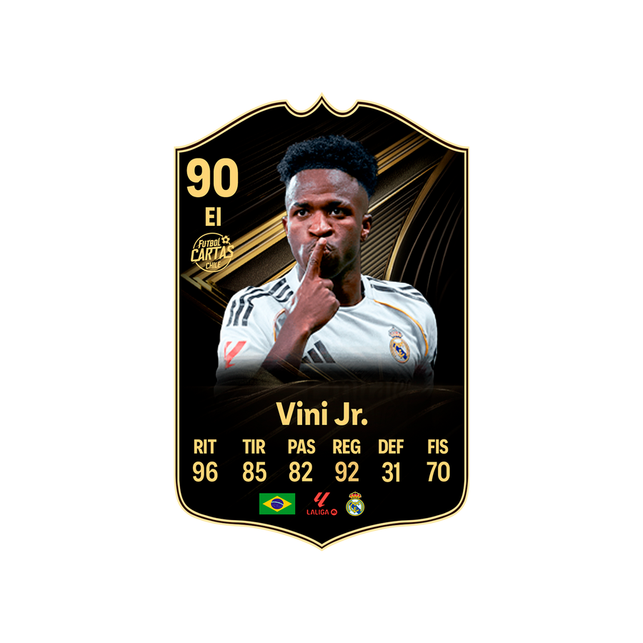 Carta de fútbol personalizada