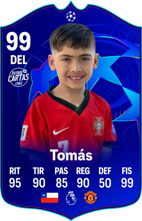 Carta personalizada de cliente: Tomás