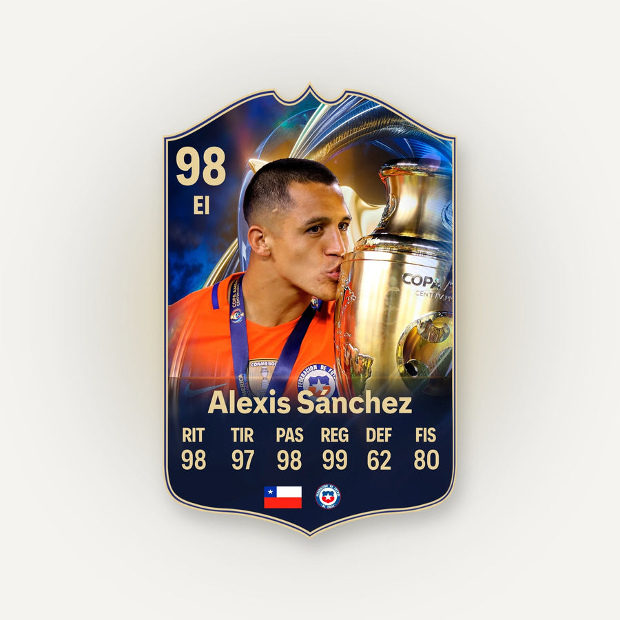 Carta de fútbol personalizada