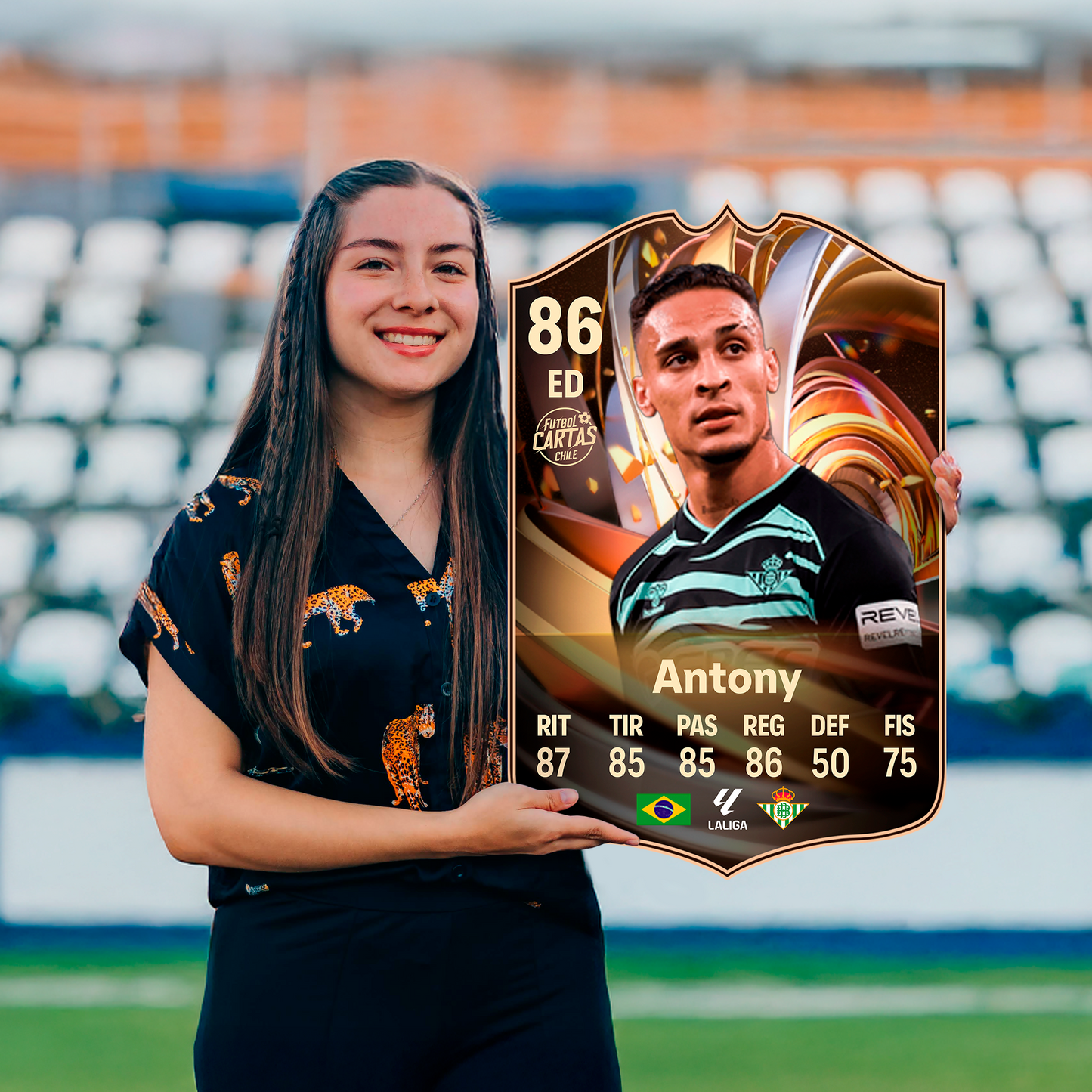 Carta Antony RATING RELOAD FC 26 carta sola