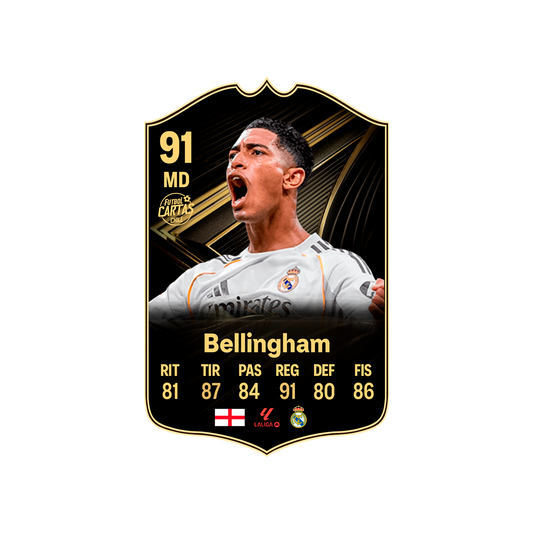 Carta Bellingham TOTW FC 26 carta con modelo