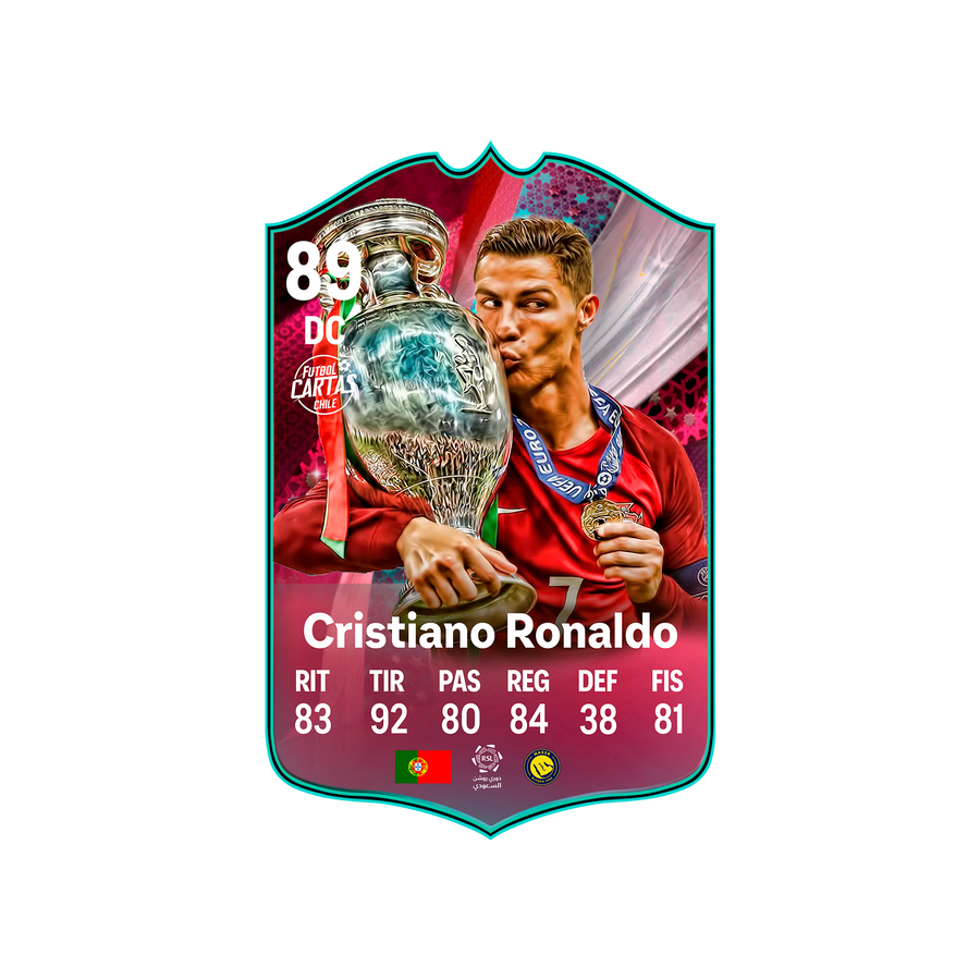 Carta de fútbol personalizada