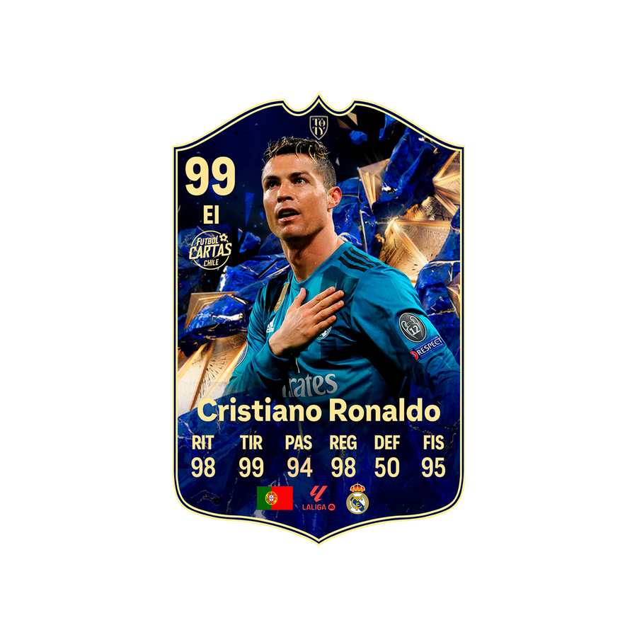 Carta de fútbol personalizada