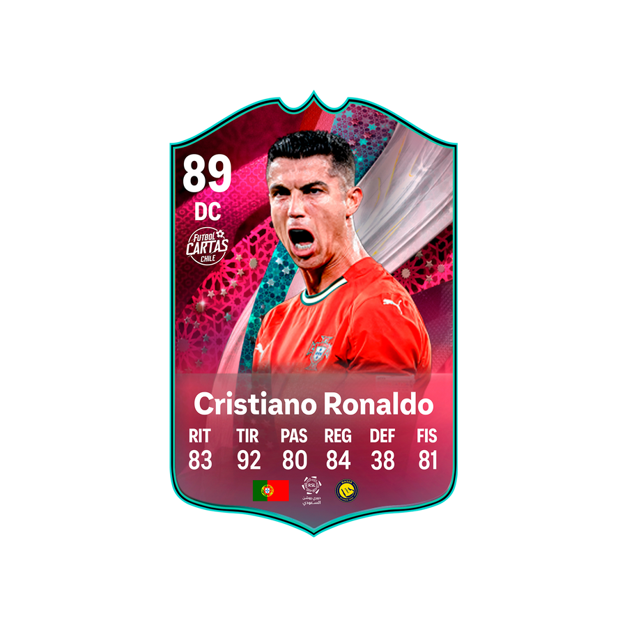 Carta de fútbol personalizada