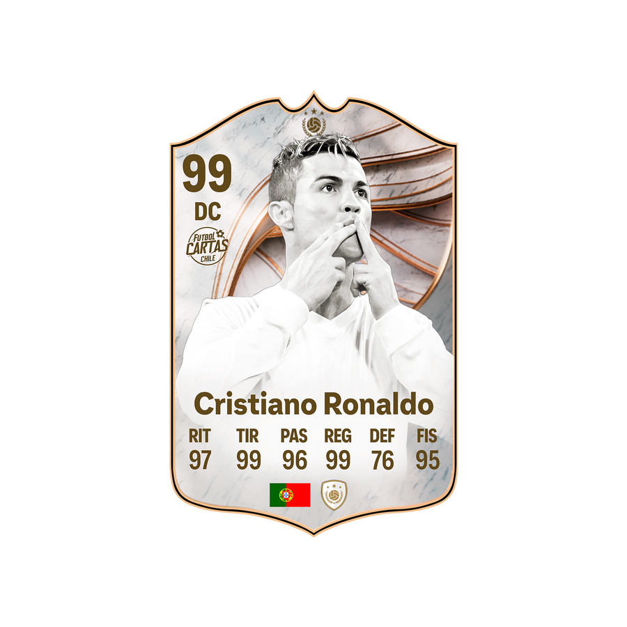 Carta de fútbol personalizada