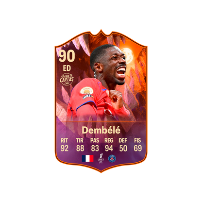 Carta Dembele SCREAM FC 26 carta sola
