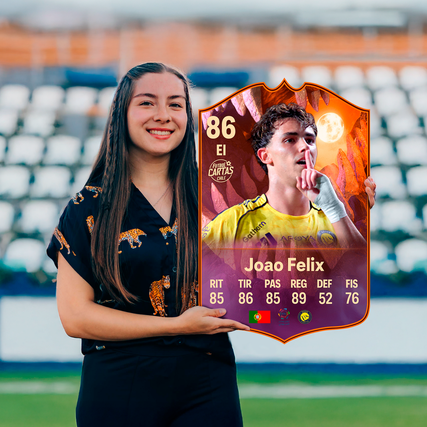 Carta Joao Felix SCREAM FC 26 carta sola