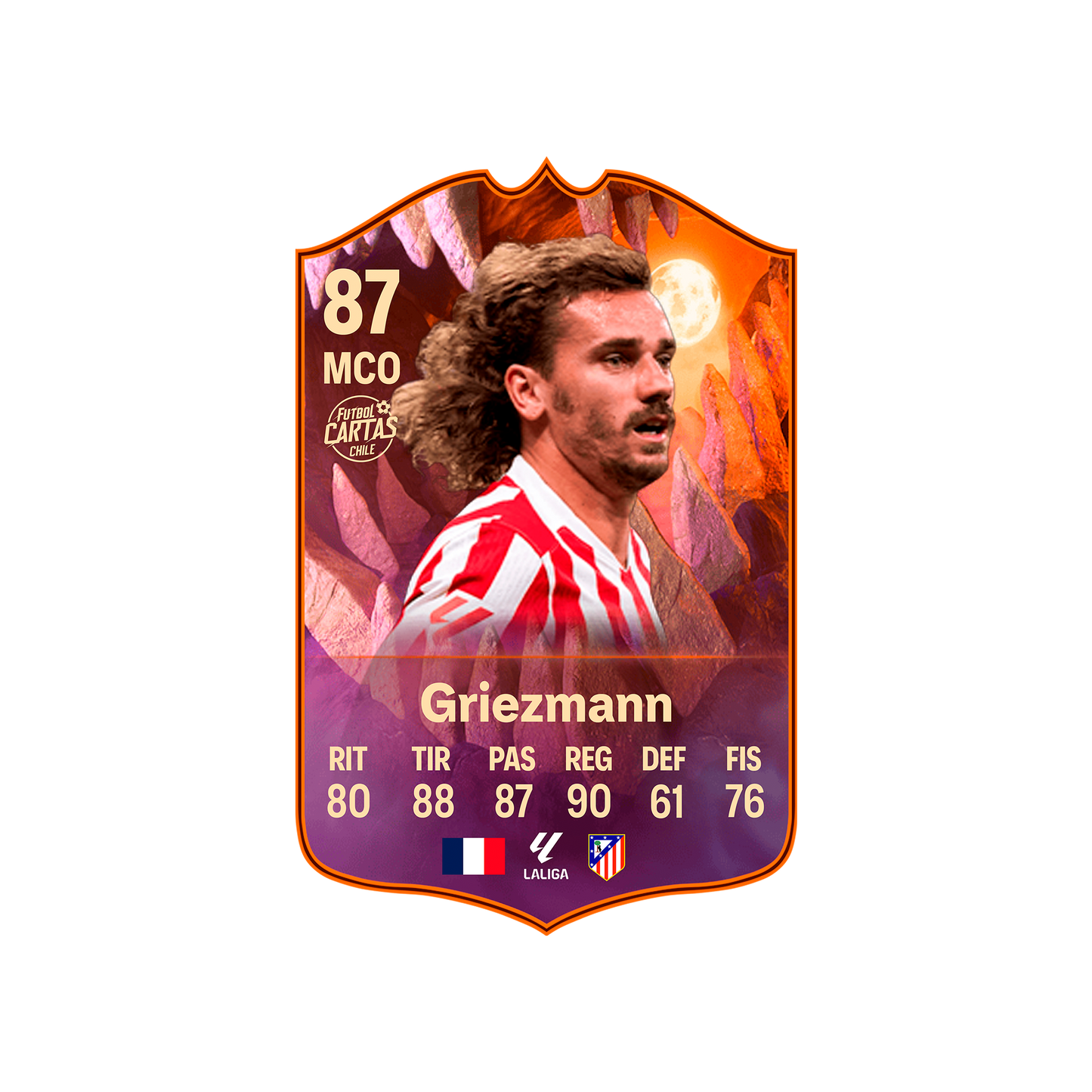 Carta Griezmann SCREAM FC 26 carta sola
