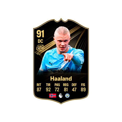 Carta Haaland TOTW FC 26 carta sola