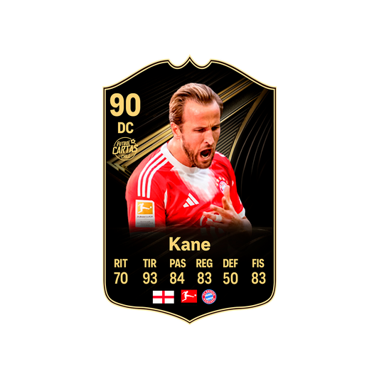 Carta Harry Kane TOTW FC 26 carta con modelo