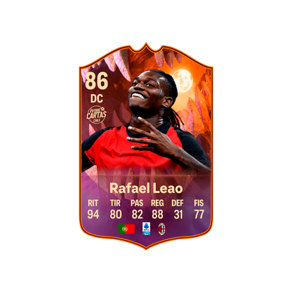 Carta Rafa Leao SCREAM FC 26 carta sola
