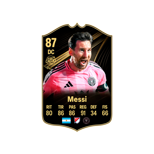 Carta Messi TOTW FC 26 carta sola