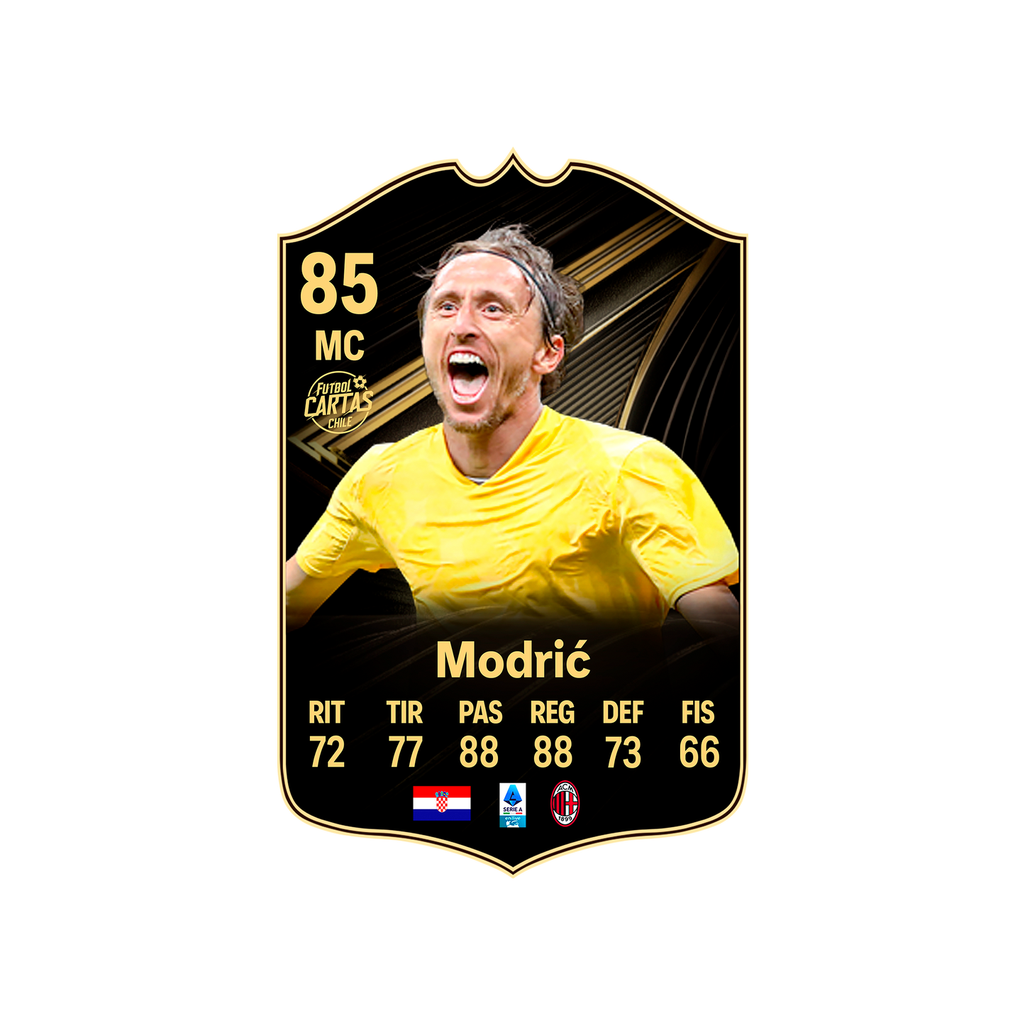 Carta Modric TOTW FC 26 carta sola