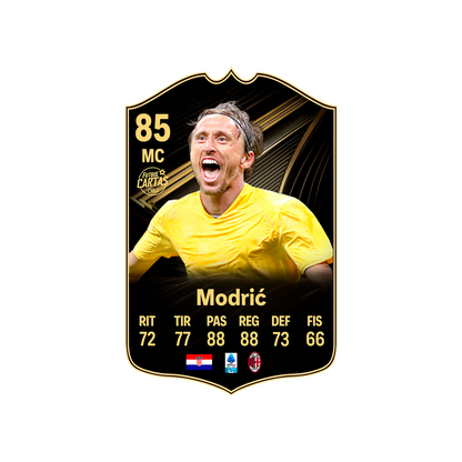 Carta Modric TOTW FC 26 carta sola
