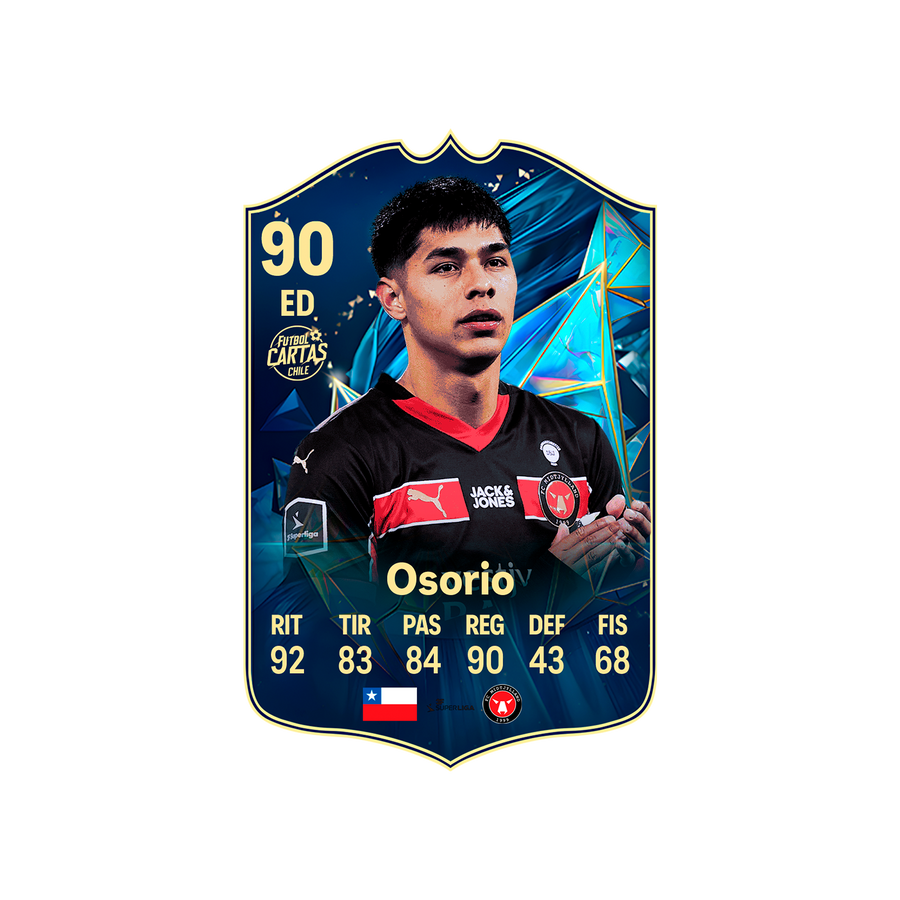 Carta de fútbol personalizada