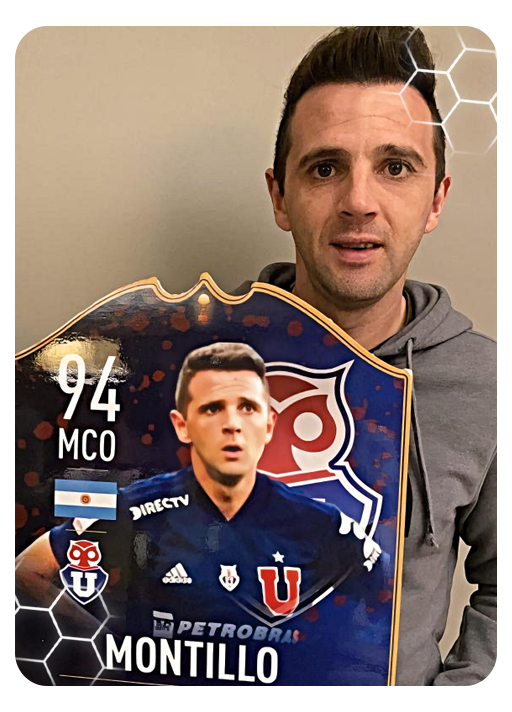 Cliente con su carta personalizada
