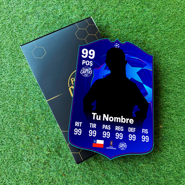 Ucl Card Custom CARTA PERSONALIZADA - UCL Primetime FC26 – Futbol Cartas Chile