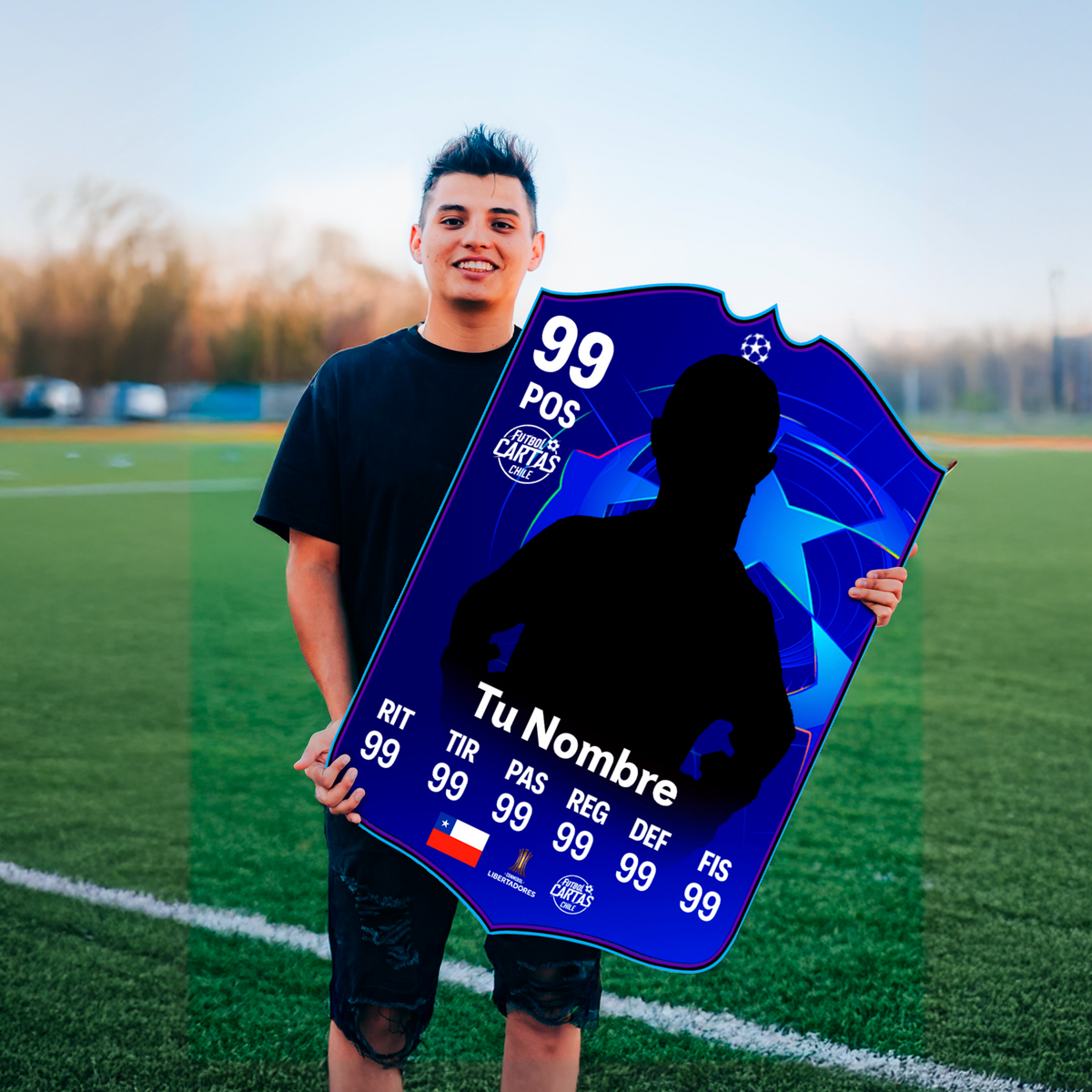 Ucl Card Custom CARTA PERSONALIZADA - UCL Primetime FC26 – Futbol Cartas Chile