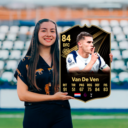 Carta Van de Ven TOTW FC 26 carta sola