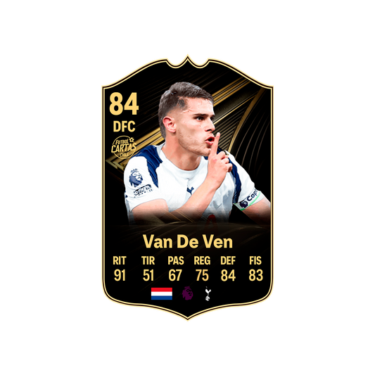 Carta Van de Ven TOTW FC 26 carta con modelo