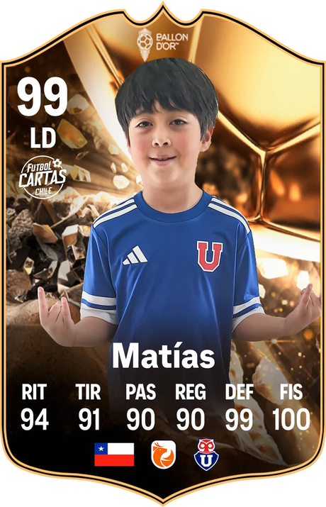 Carta personalizada de cliente: Matías