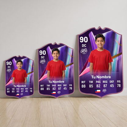 Carta personalizada End of an Era FC27 en sus tres tamaños